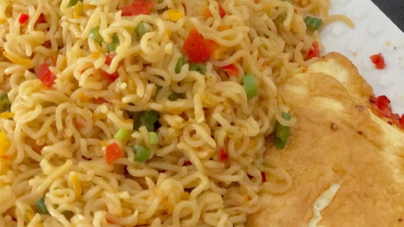 Noodles and Egg